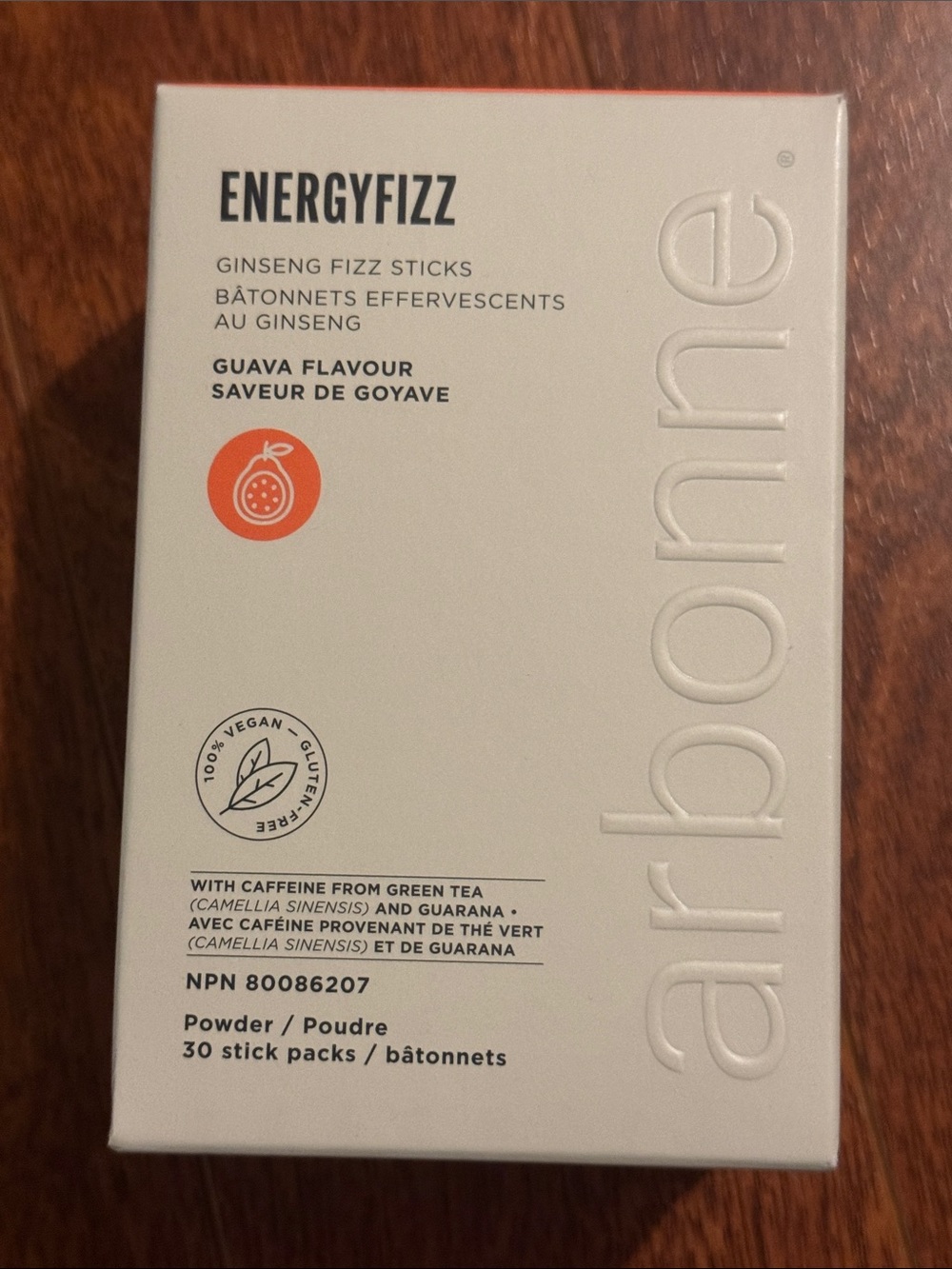 Arbonne ENERGYFIZZ Guava